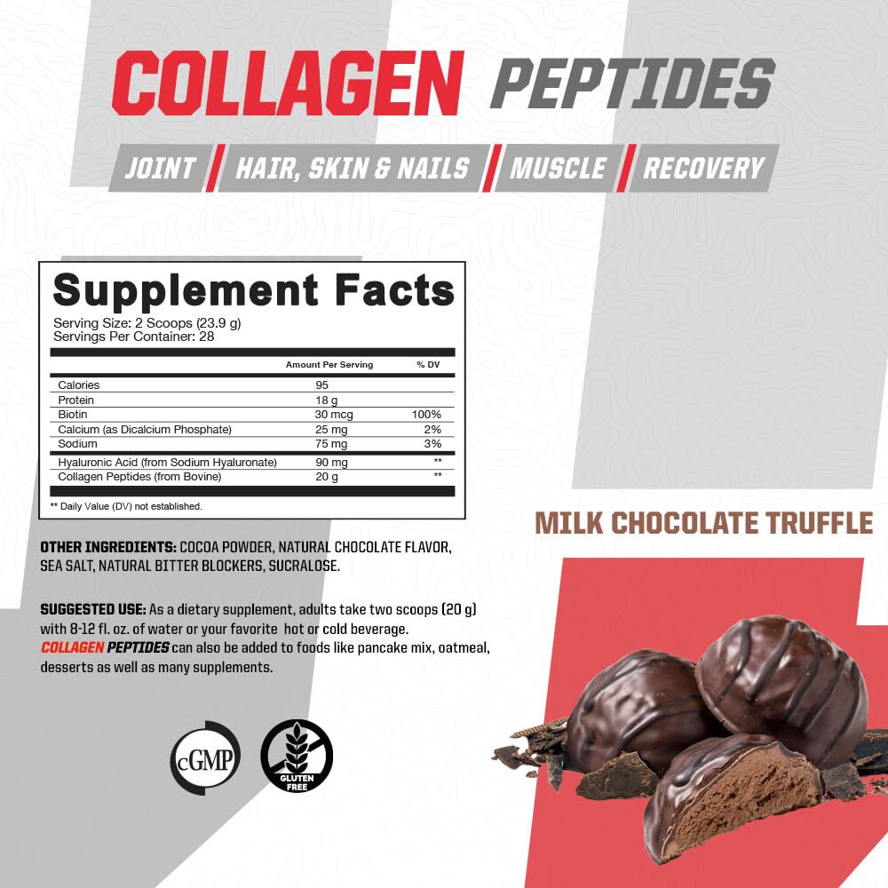 Undefined Nutrition Collagen Peptides with Hyaluronic Acid Powder, 20