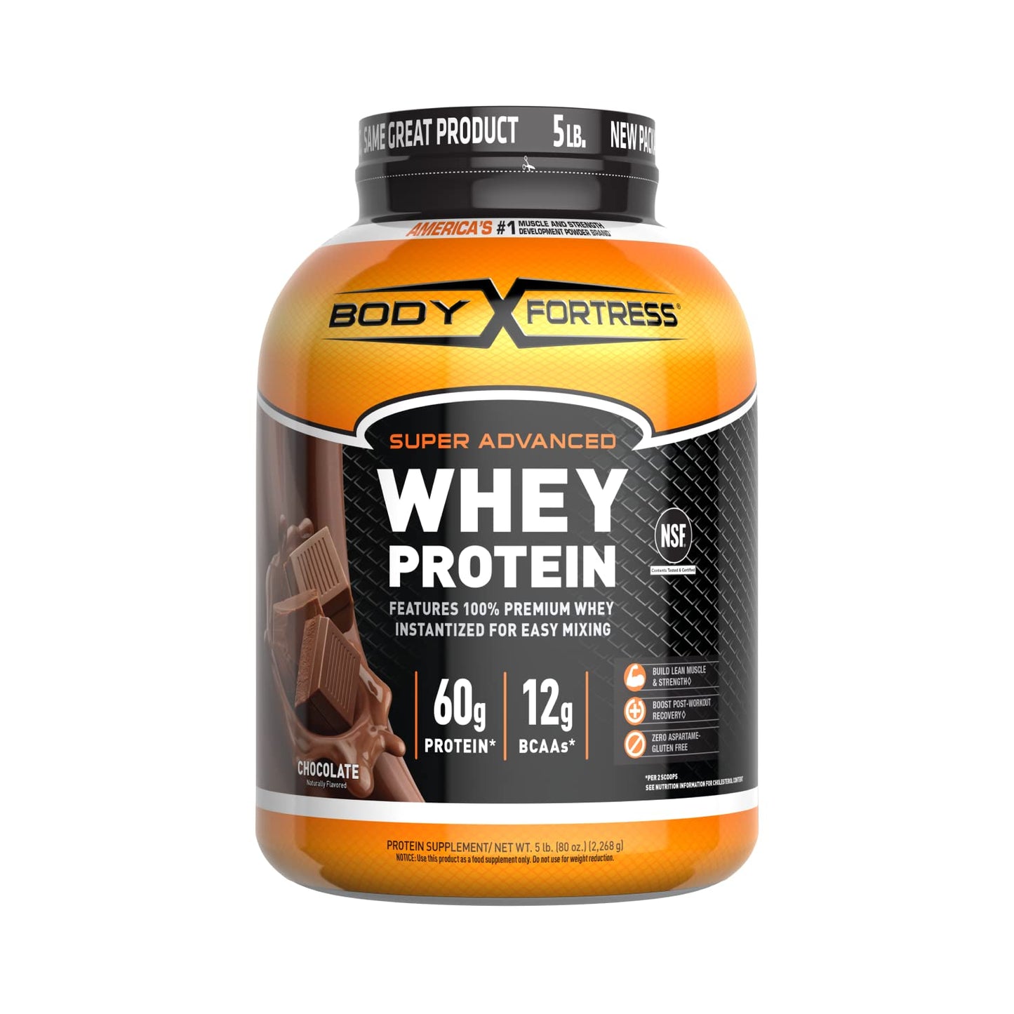 Body Fortress Super Advanced Whey Protein Powder 80