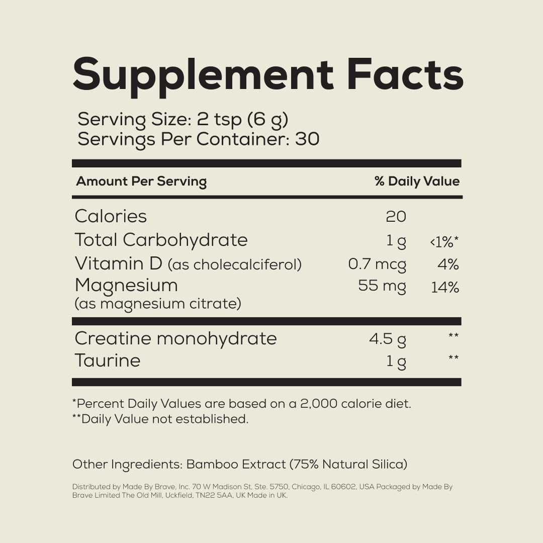 Ancient + Brave True Creatine+ Powder 6.34oz