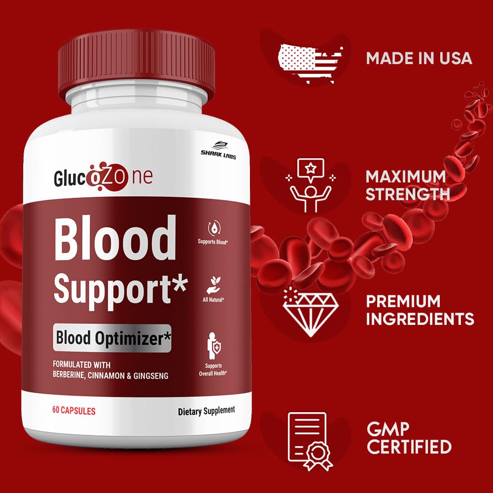 Shark Labs Gluco Zone Capsules, 60 Capsules