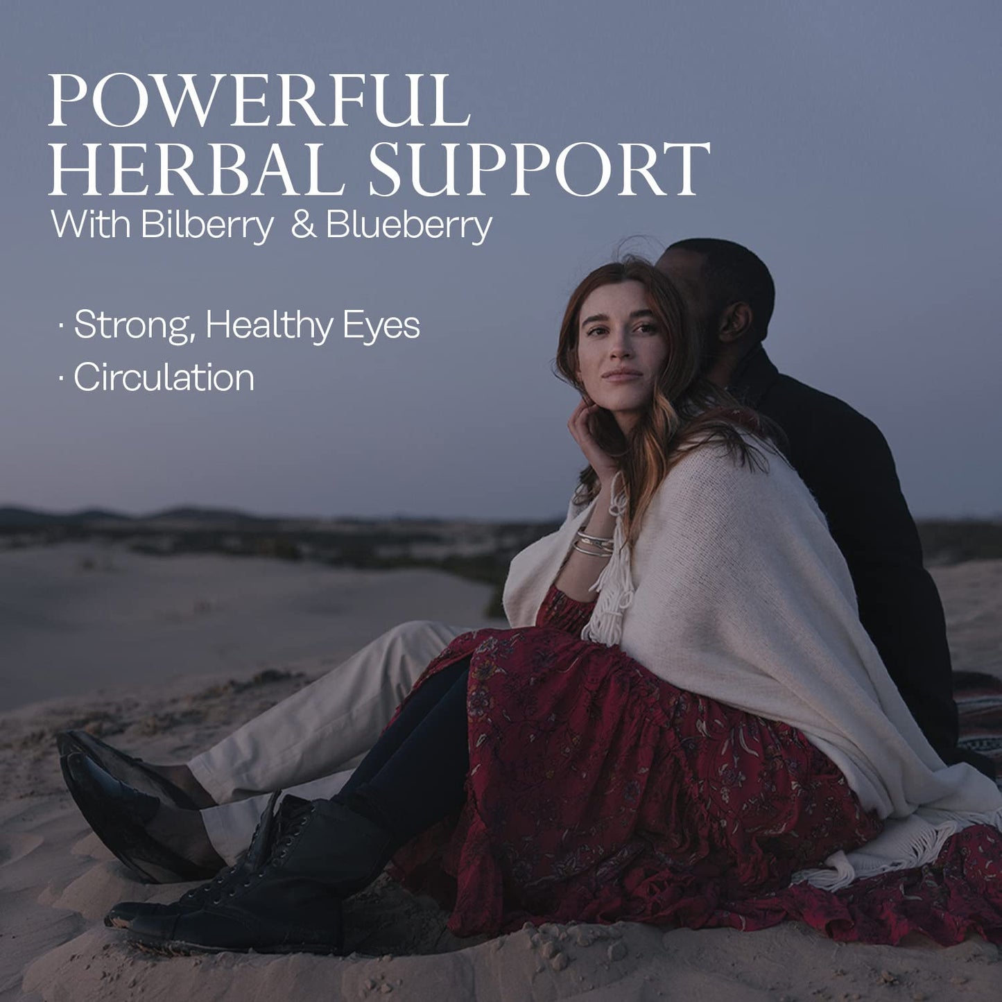 Solaray Bilberry Extract 160 mg Eye Health & Circulation Support, 36% Anthocyanosides Plus Blueberry, Capsules 30