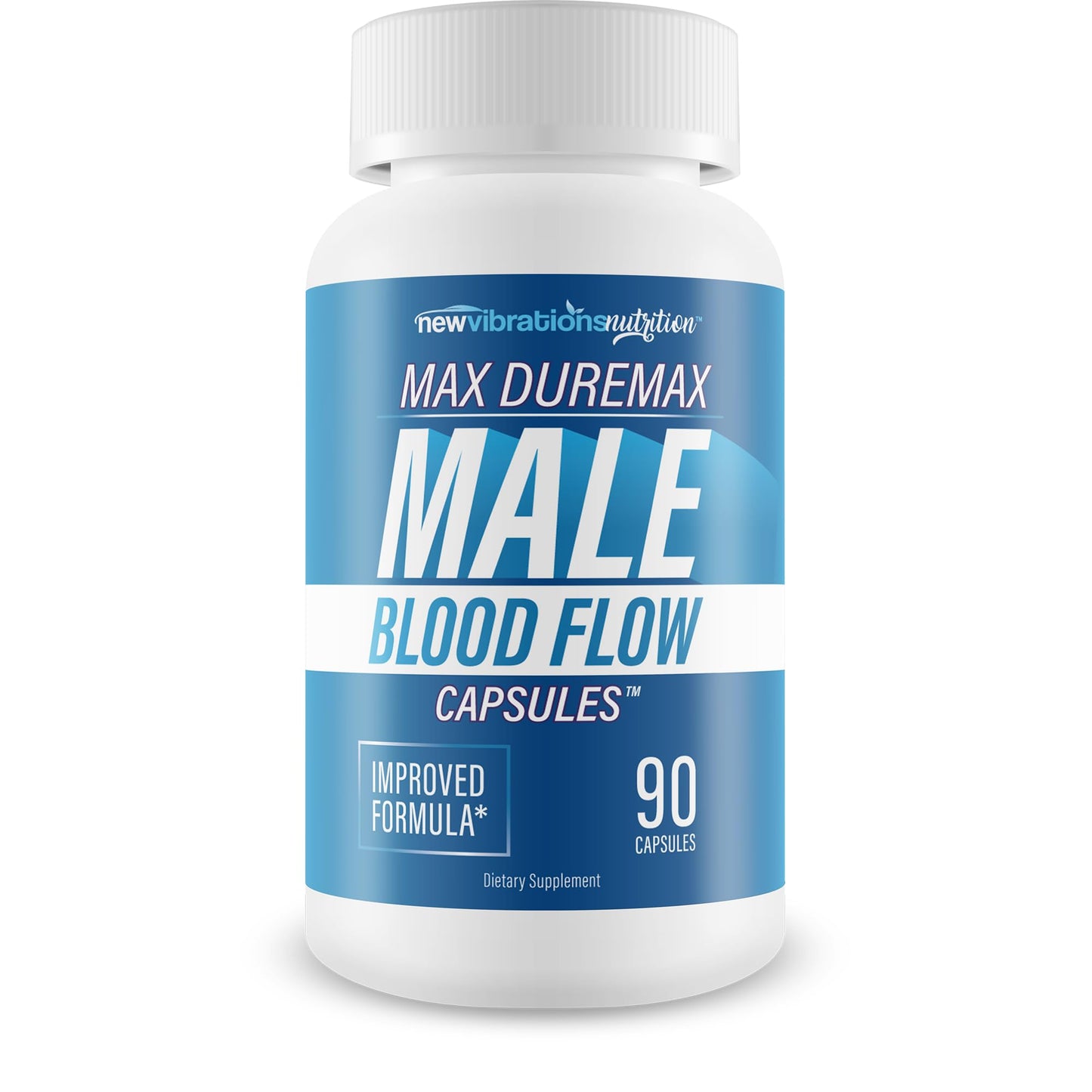 New Vibrations Nutrition Max Duremax Male BloodFlow Capsule 90 Count