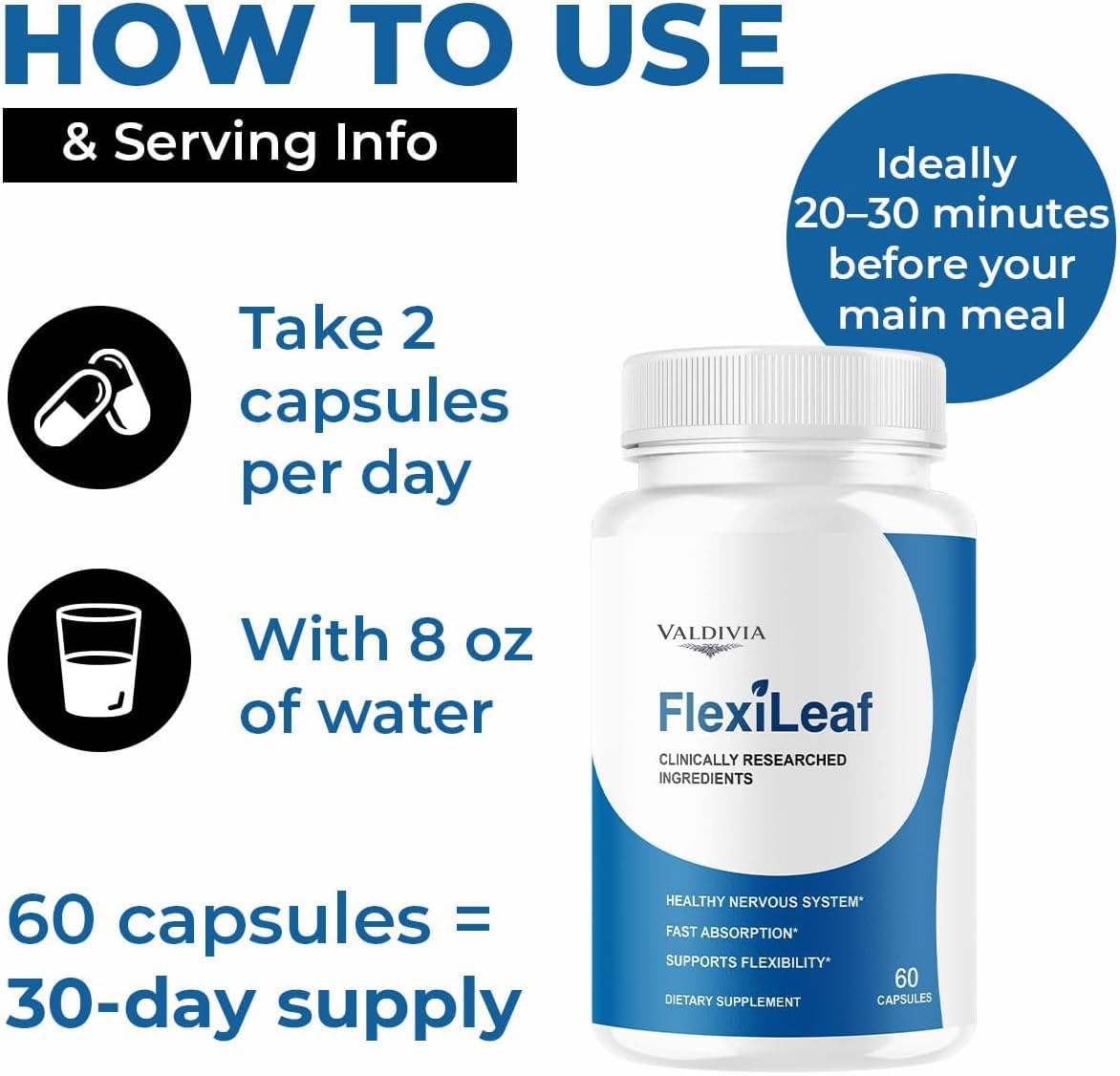 Valdivia Flexileaf Multivitamin 120 Capsules