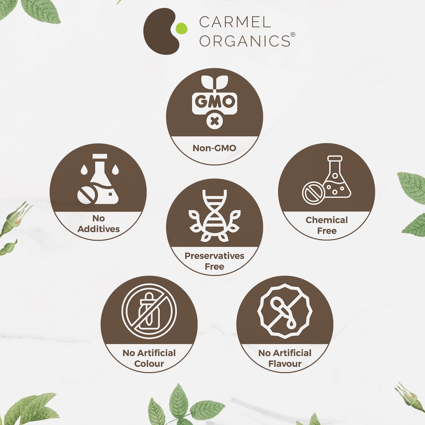 CARMEL ORGANICS Tulsi Leaves Powder 8 Ounce