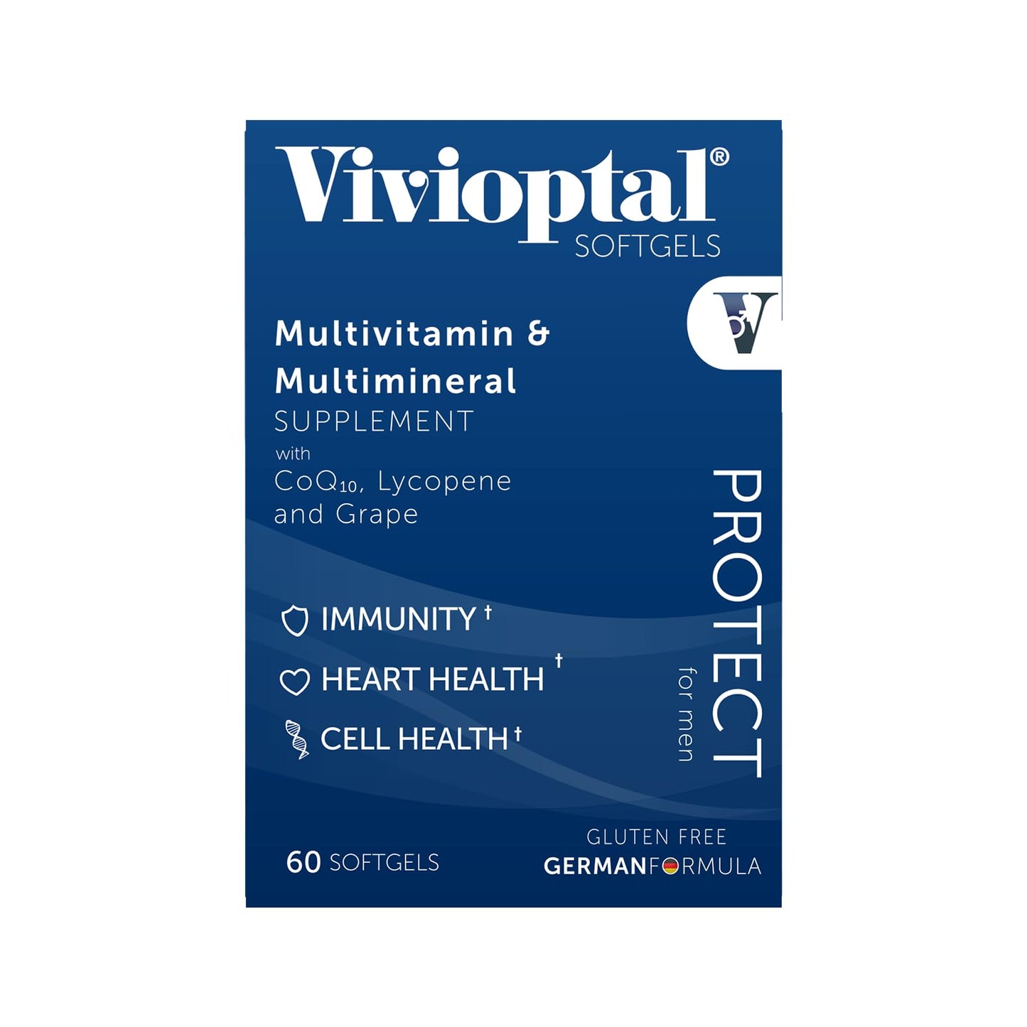 Vivioptal Vitamins Vivioptal for Men Softgel, 30 Softgels