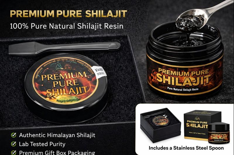 Vaidic Yoga Premium Shilajit Softgel 1 Count