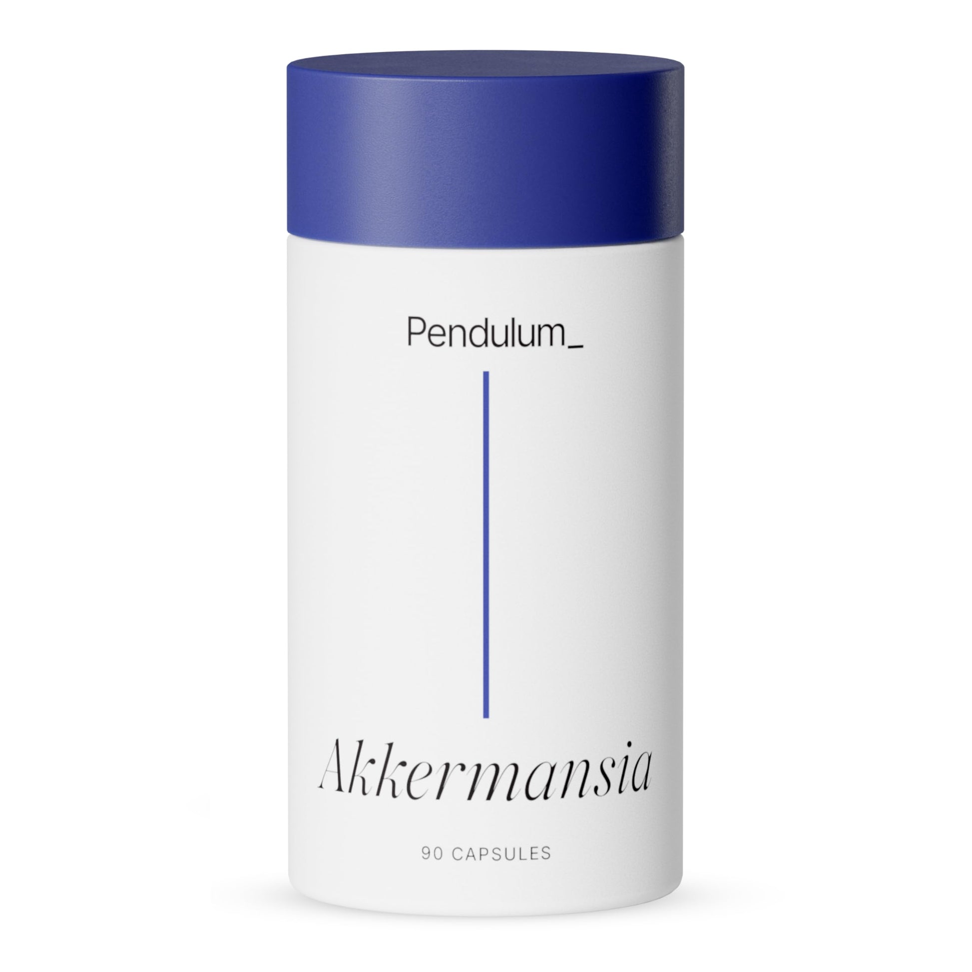 Pendulum Akkermansia Probiotic with Prebiotic Fiber Delayed Release Capsules, 90 Capsules