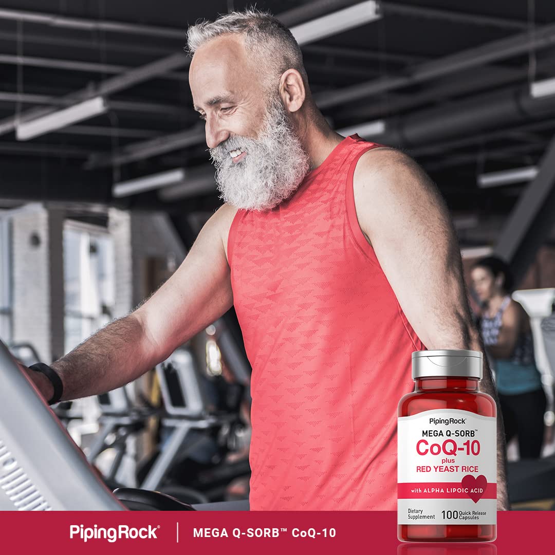 Piping Rock CoQ10 120mg Capsule, 100 Count