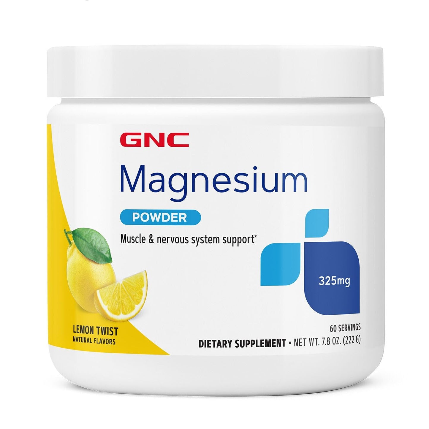 GNC Magnesium Powder 7.8 Ounce