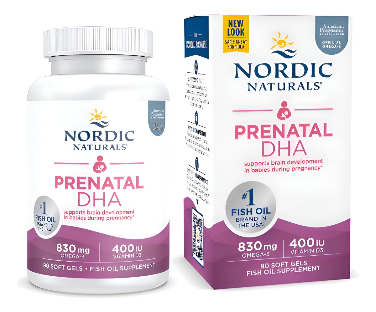 Nordic Naturals Prenatal DHA Soft Gels 90