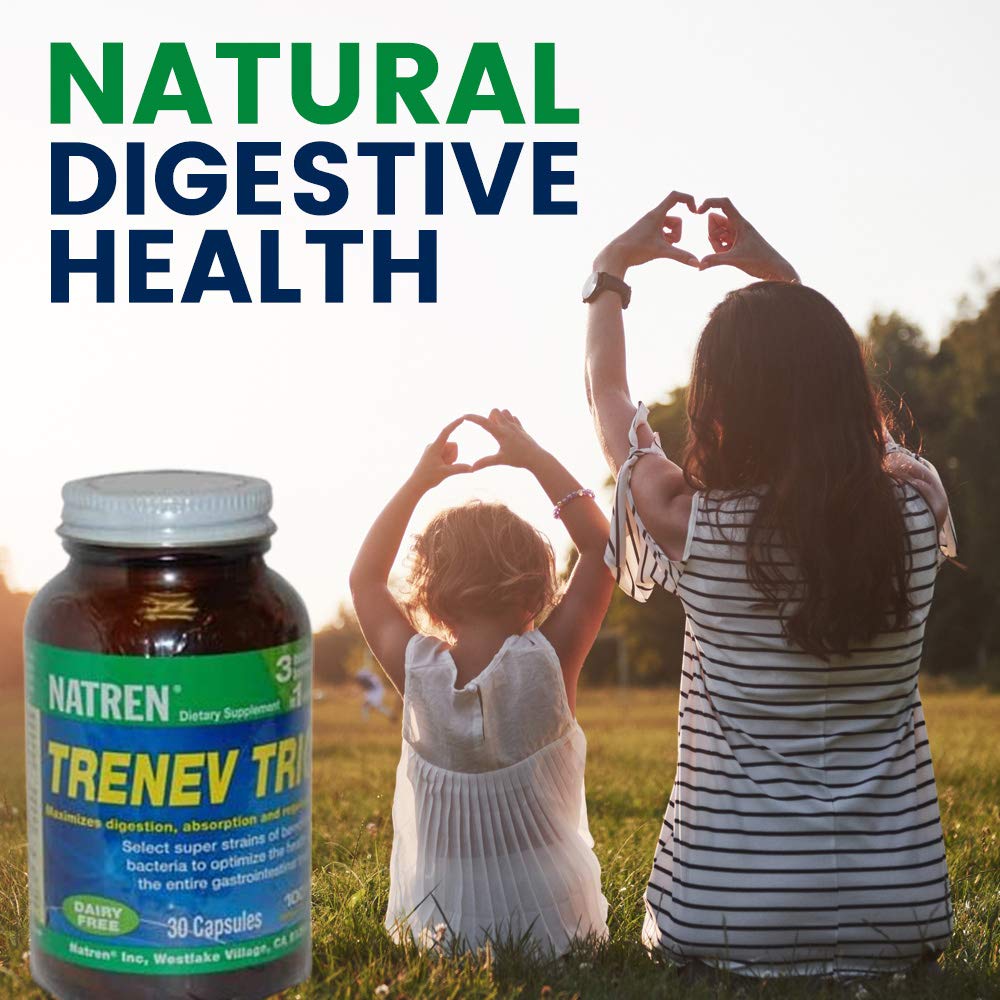 Biotherapy Natren Trenev Trio Probiotic Capsule, 30 Capsules