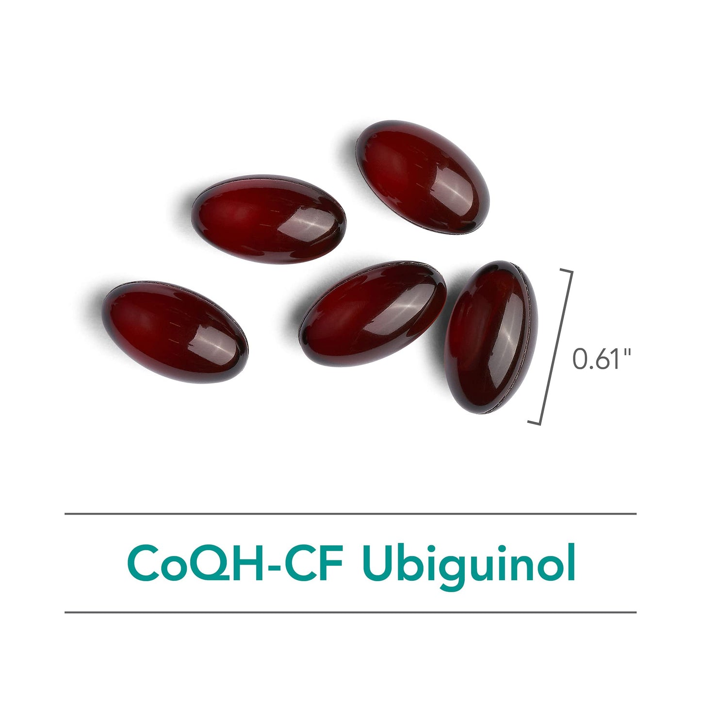 Allergy Research Group CoQH-CF Ubiquinol Softgels 60