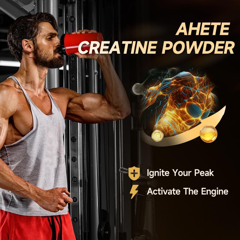 Ahete Creatine Monohydrate Powder 10 oz