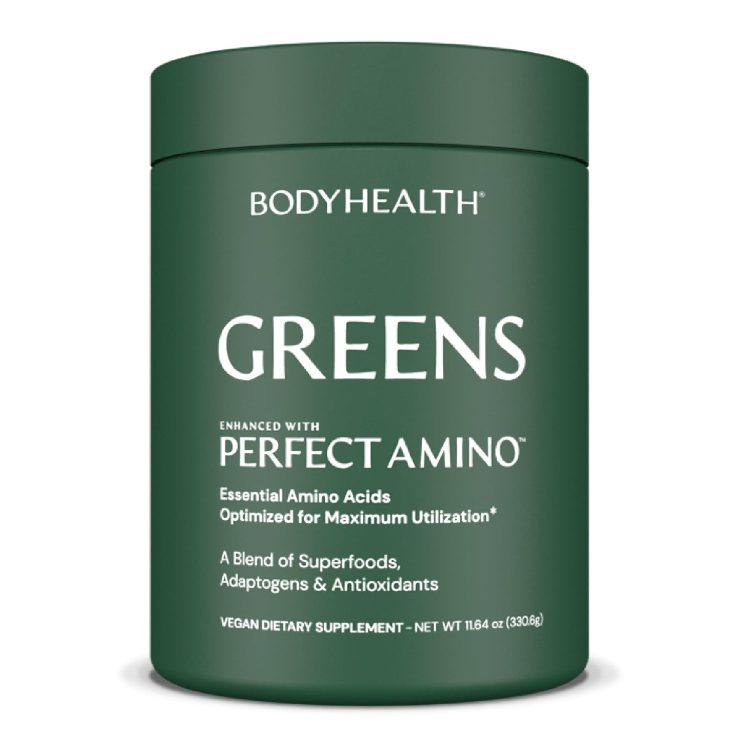 BodyHealth Perfect Greens Formula Powder 11.11 Ounce