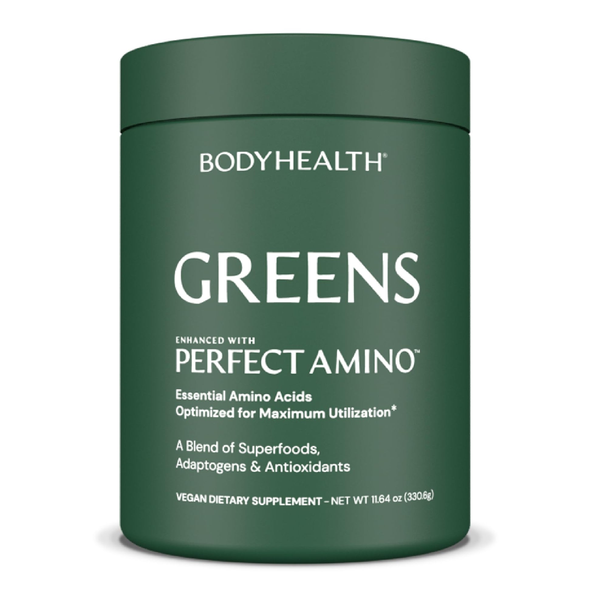 BodyHealth Perfect Greens Formula Powder 11.11 Ounce