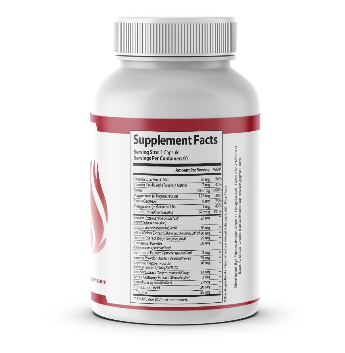 Fitness InspireWays Sugar Protect Capsules 60 Capsules