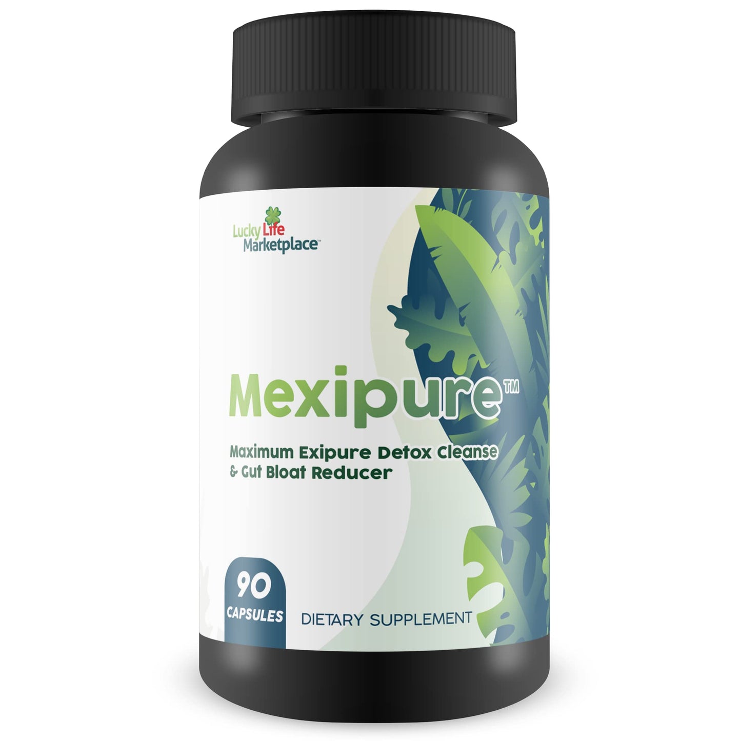 Generic Mexipure Detox Cleanse & Gut Bloat Reducer Capsules 90 Count