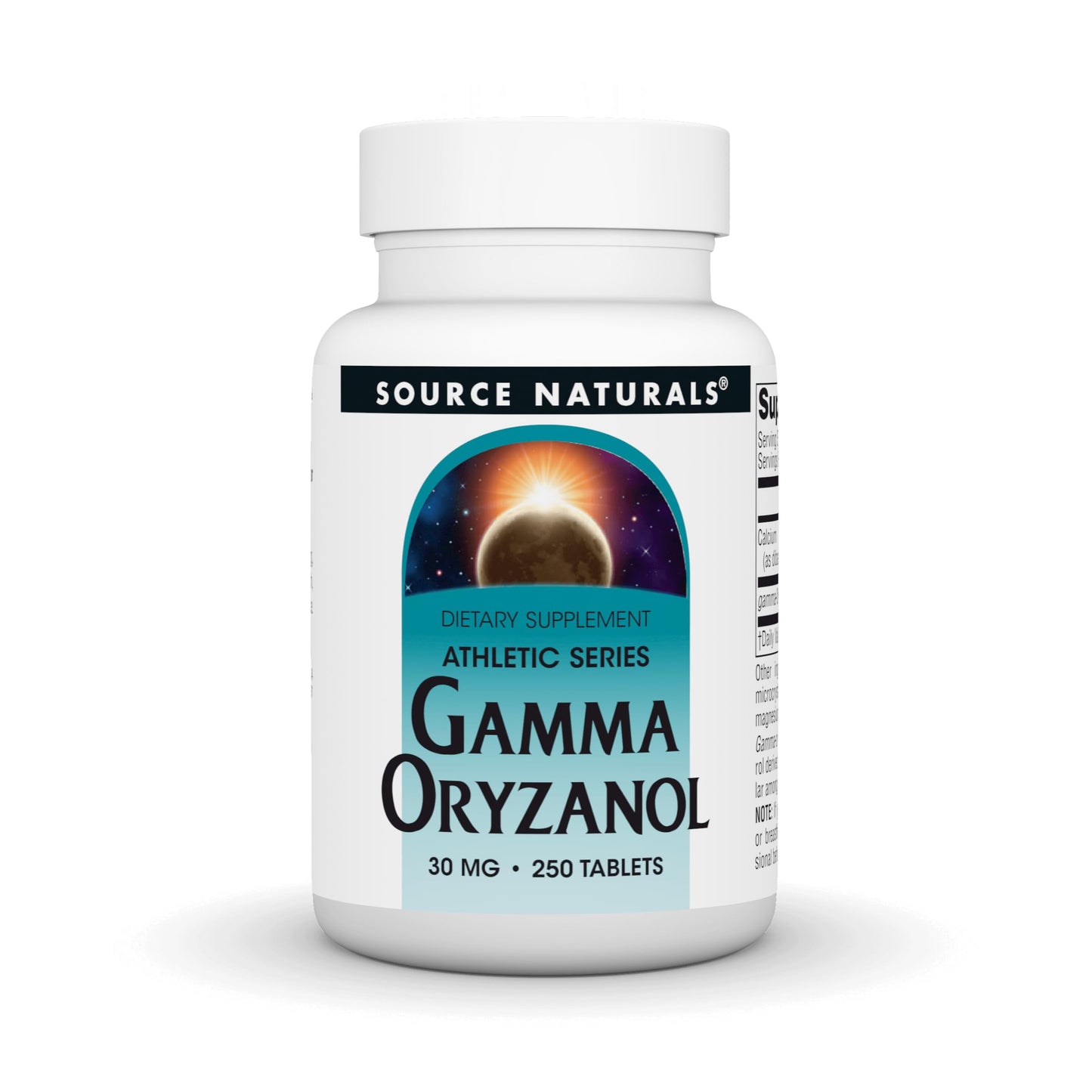 Source Naturals Athletic Series Gamma Oryzanol 30 mg 250 Tablets