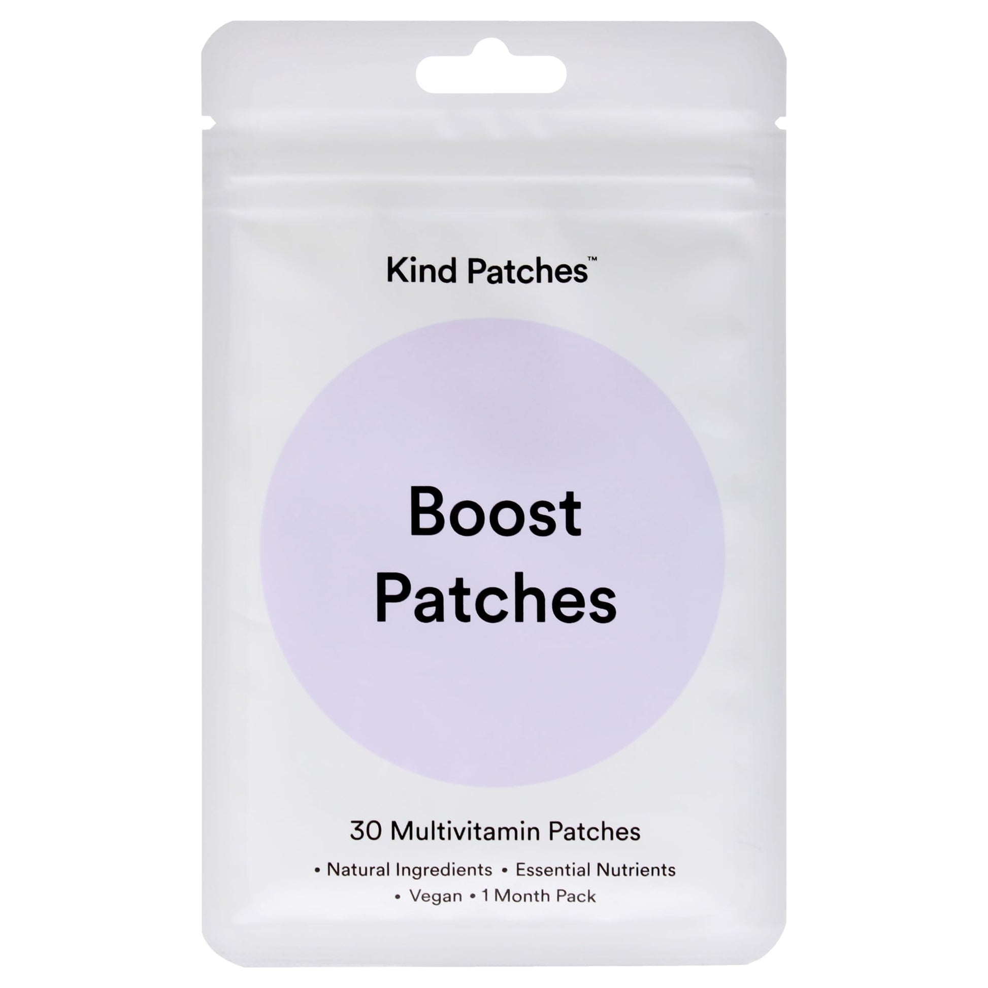 Kind Patches Boost Patches Softgels 30 Count