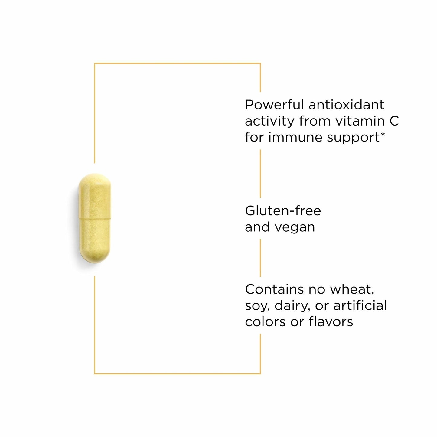 Integrative Therapeutics Vitamin C with Quercetin Capsule 180 Count
