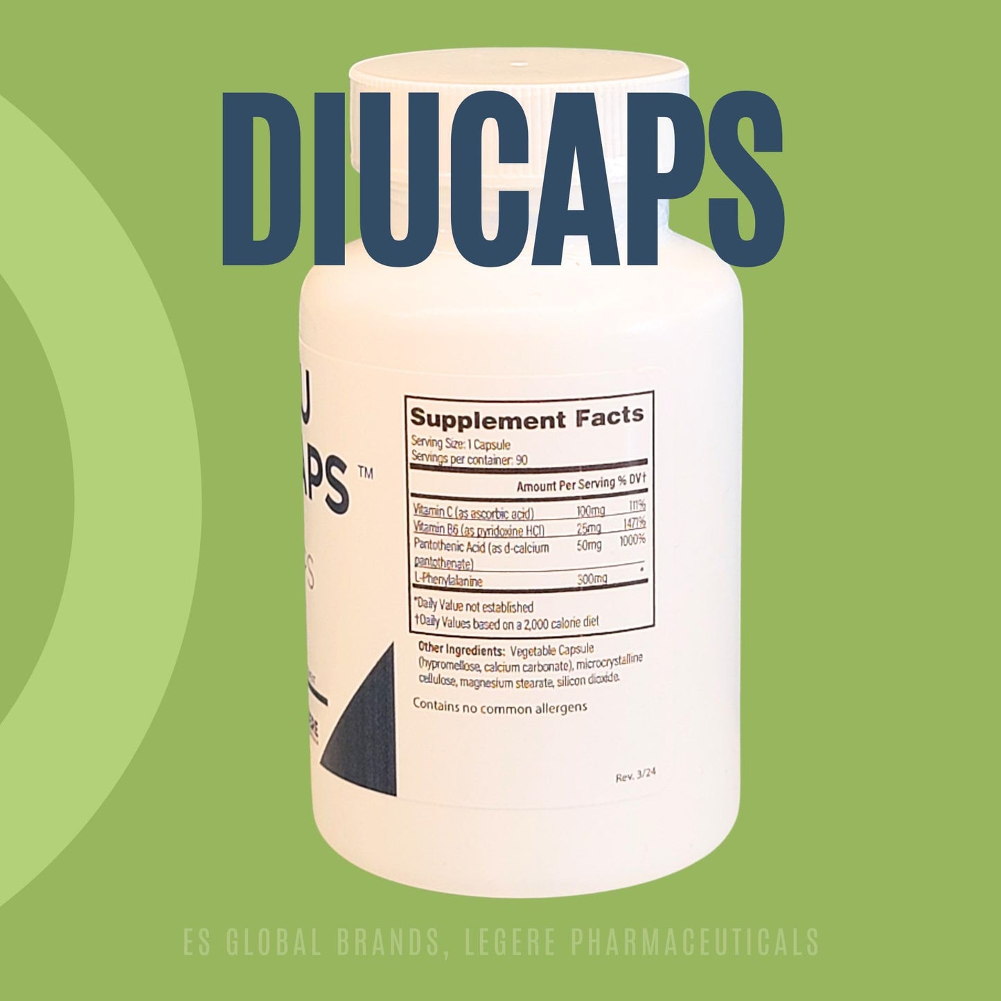 Legere Diucaps Capsule 90 Count