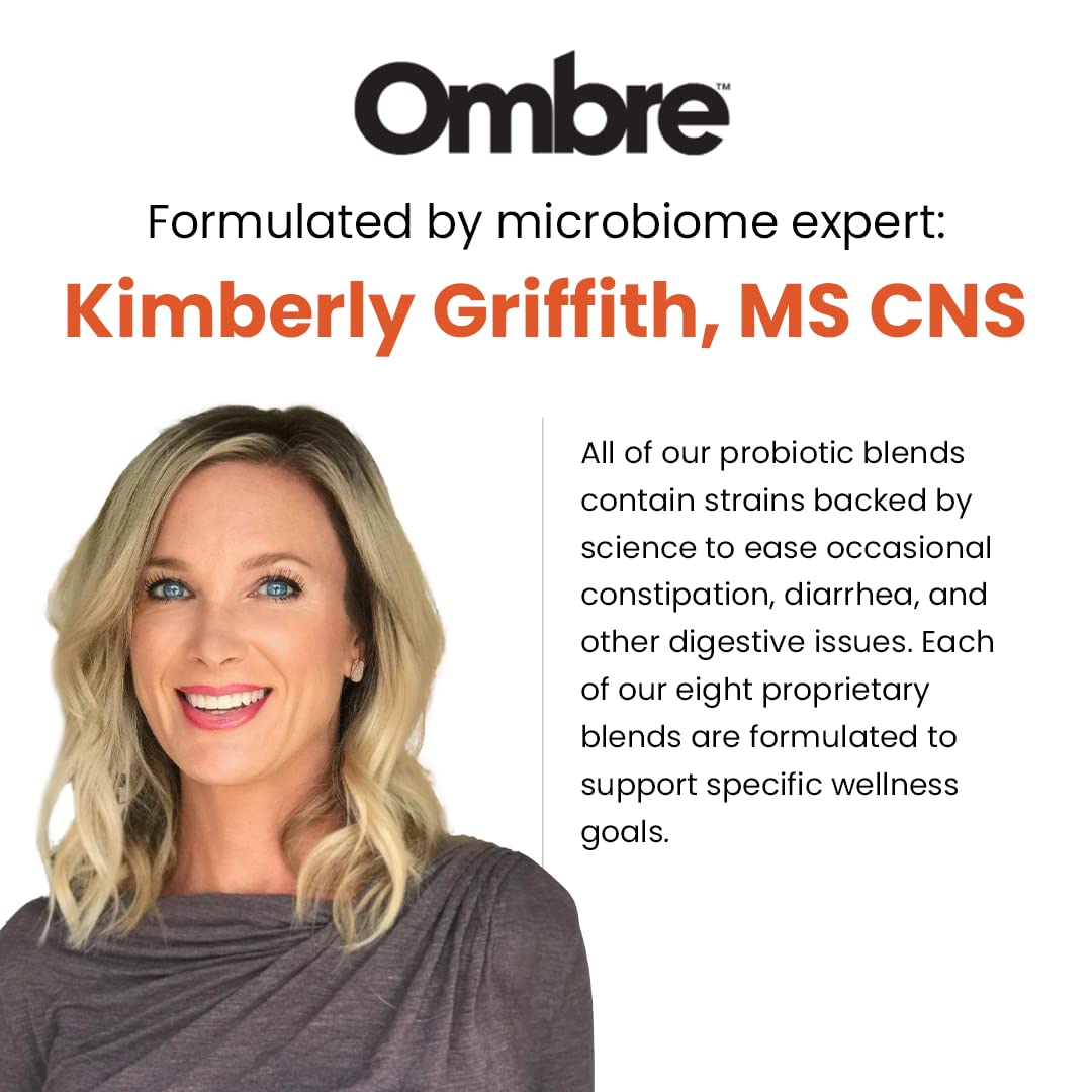 Ombre Endless Energy Probiotic Supplement 60 Capsules