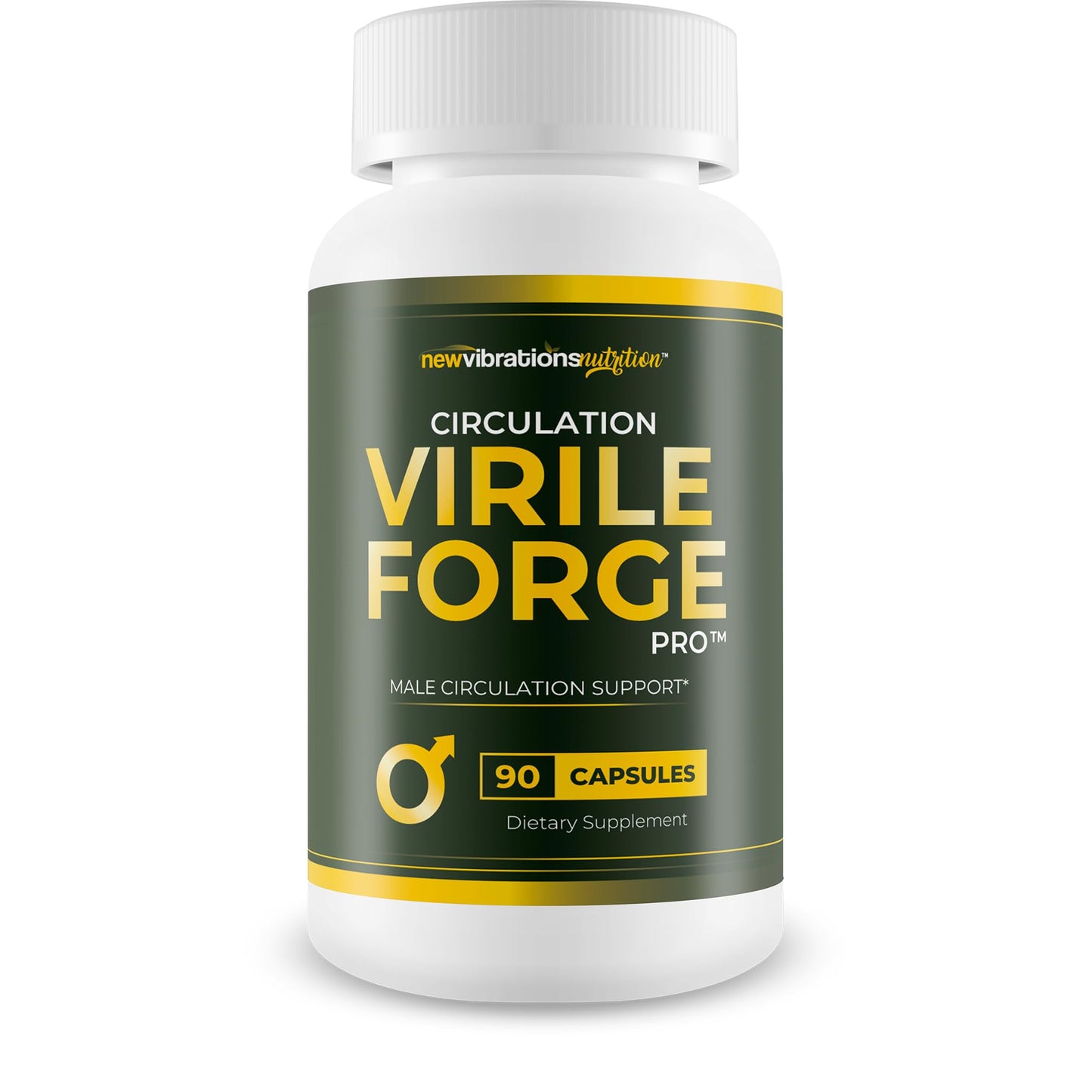 New Vibrations Nutrition Circulation Virile Forge Pro Capsule, 90 Count
