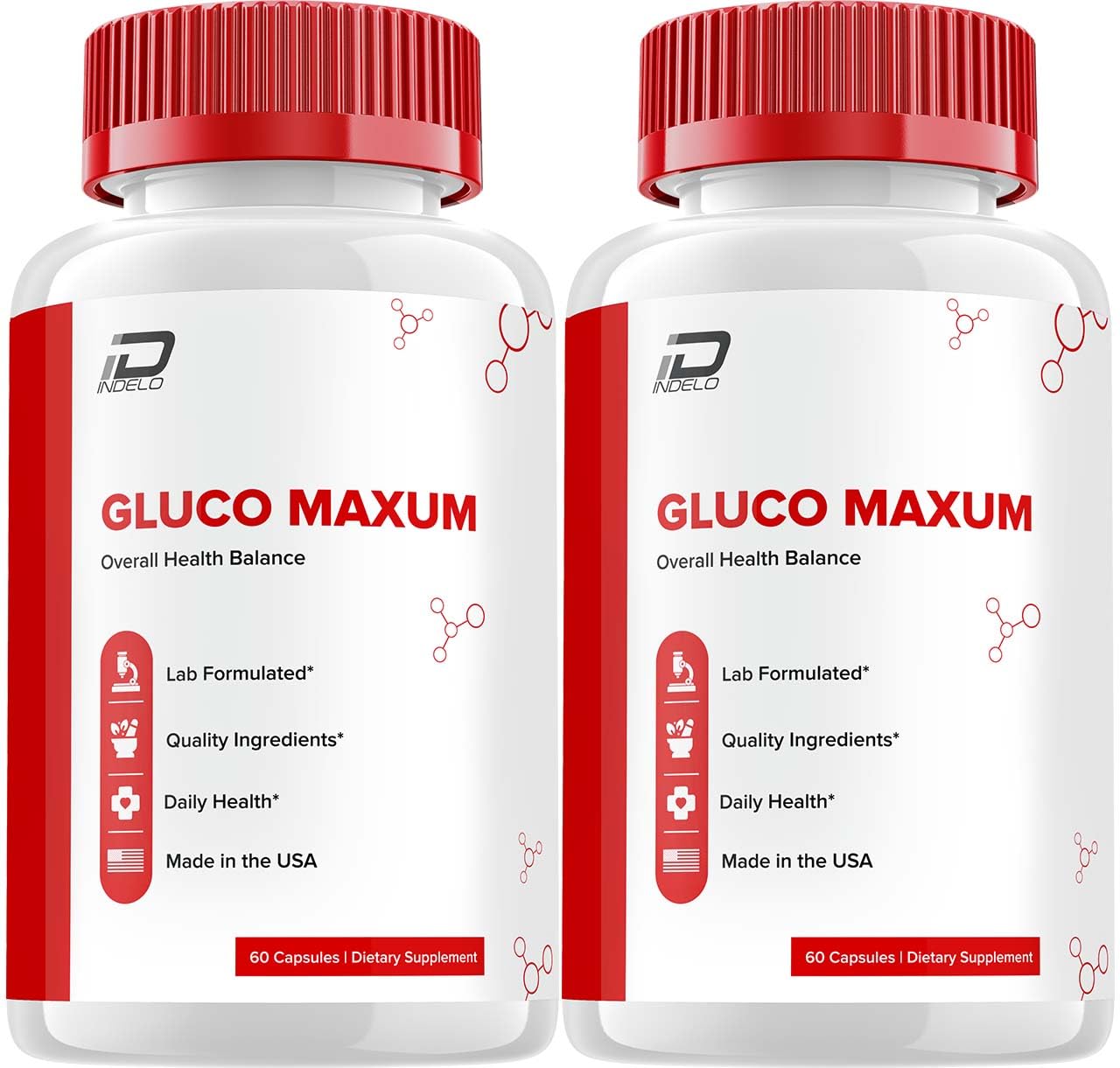 Indelo Gluco Maxum Capsules, 120 Capsules