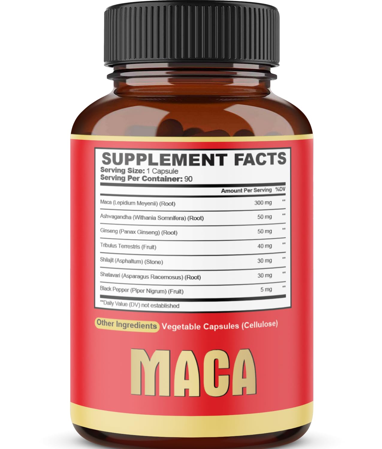 Agobi Maca Root Capsules 90 Count