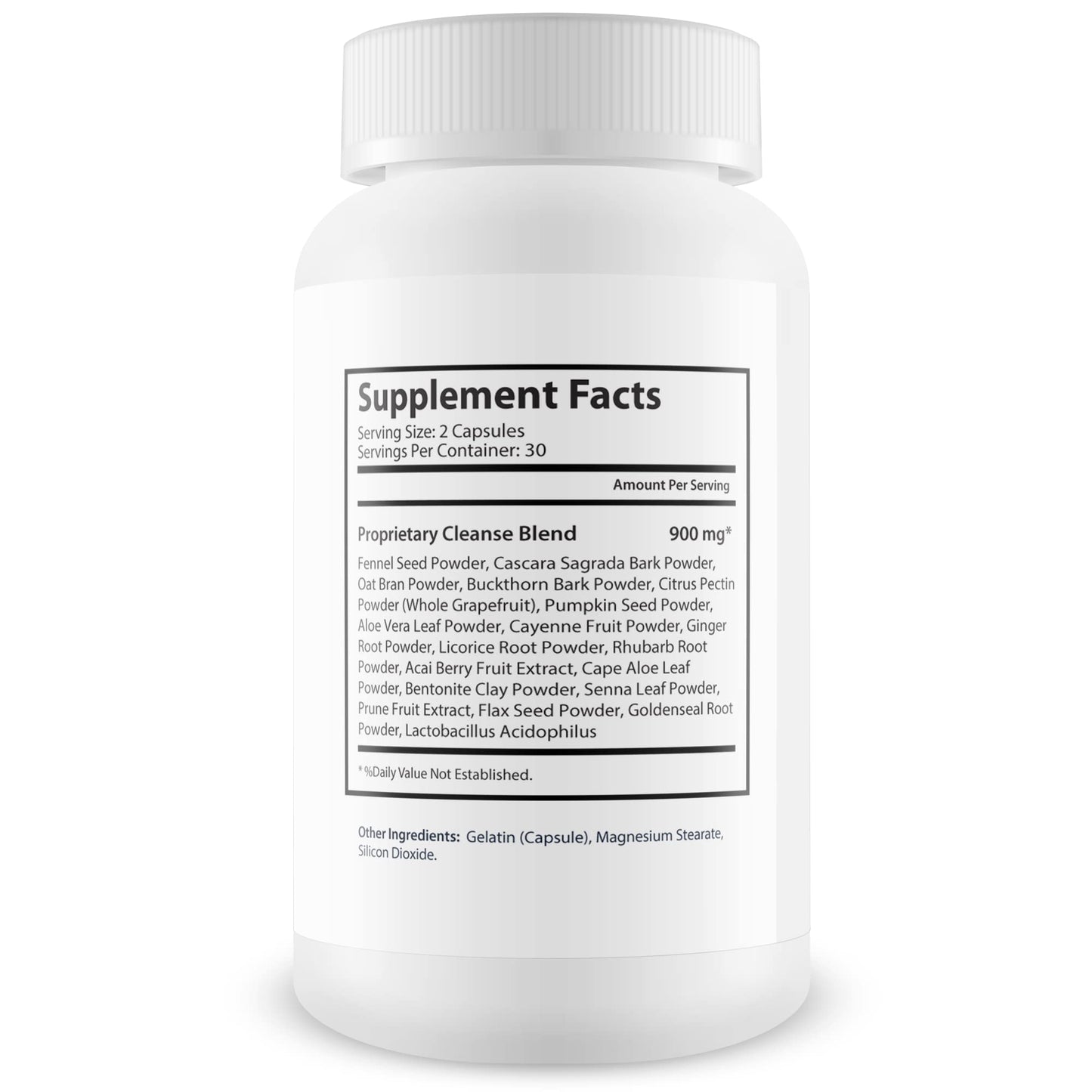 Generic Pro Daily Gut Detox Cleanse Immune Detox with Probiotics Capsule, 1 Count