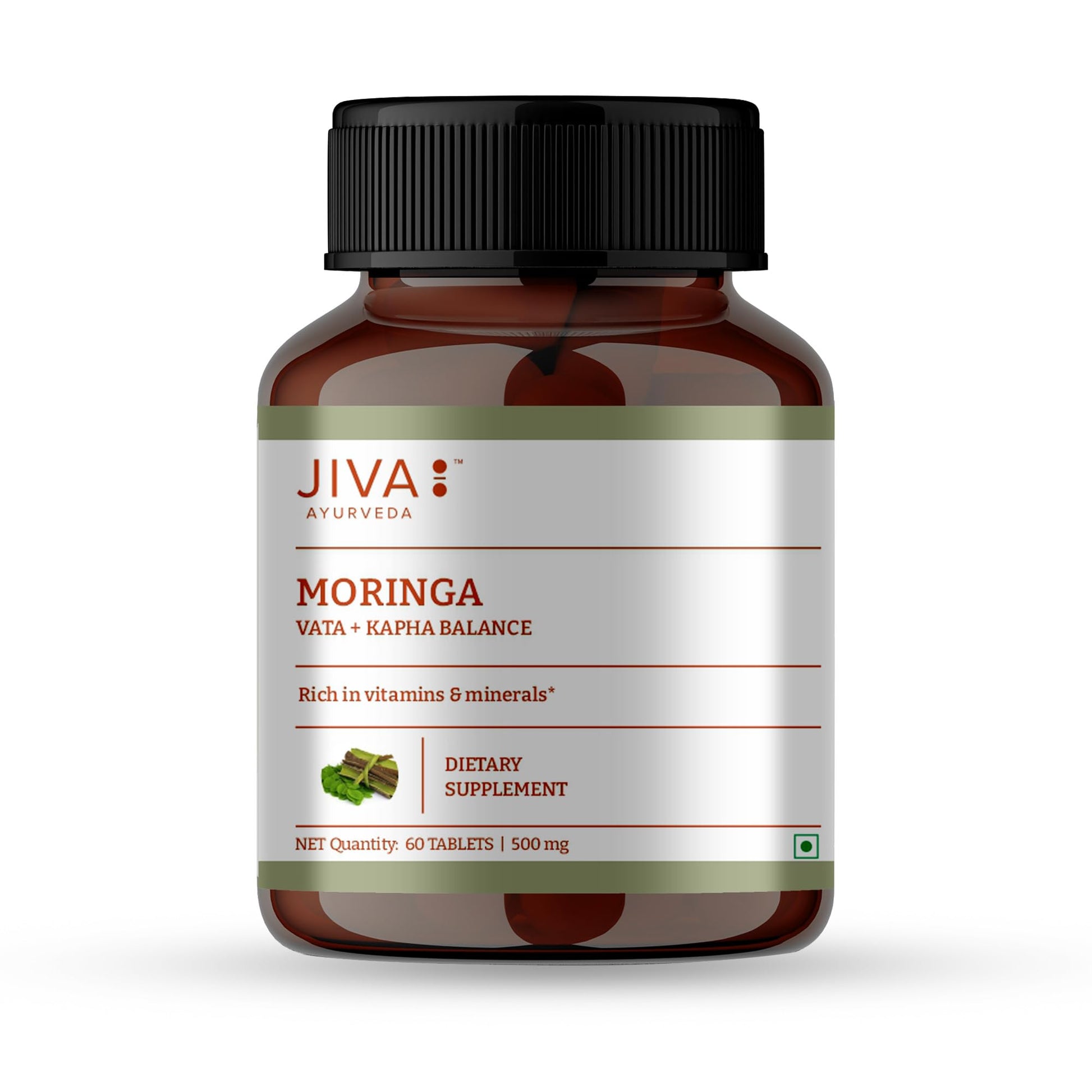 Jiva Ayurveda Moringa Tablets 60 Count