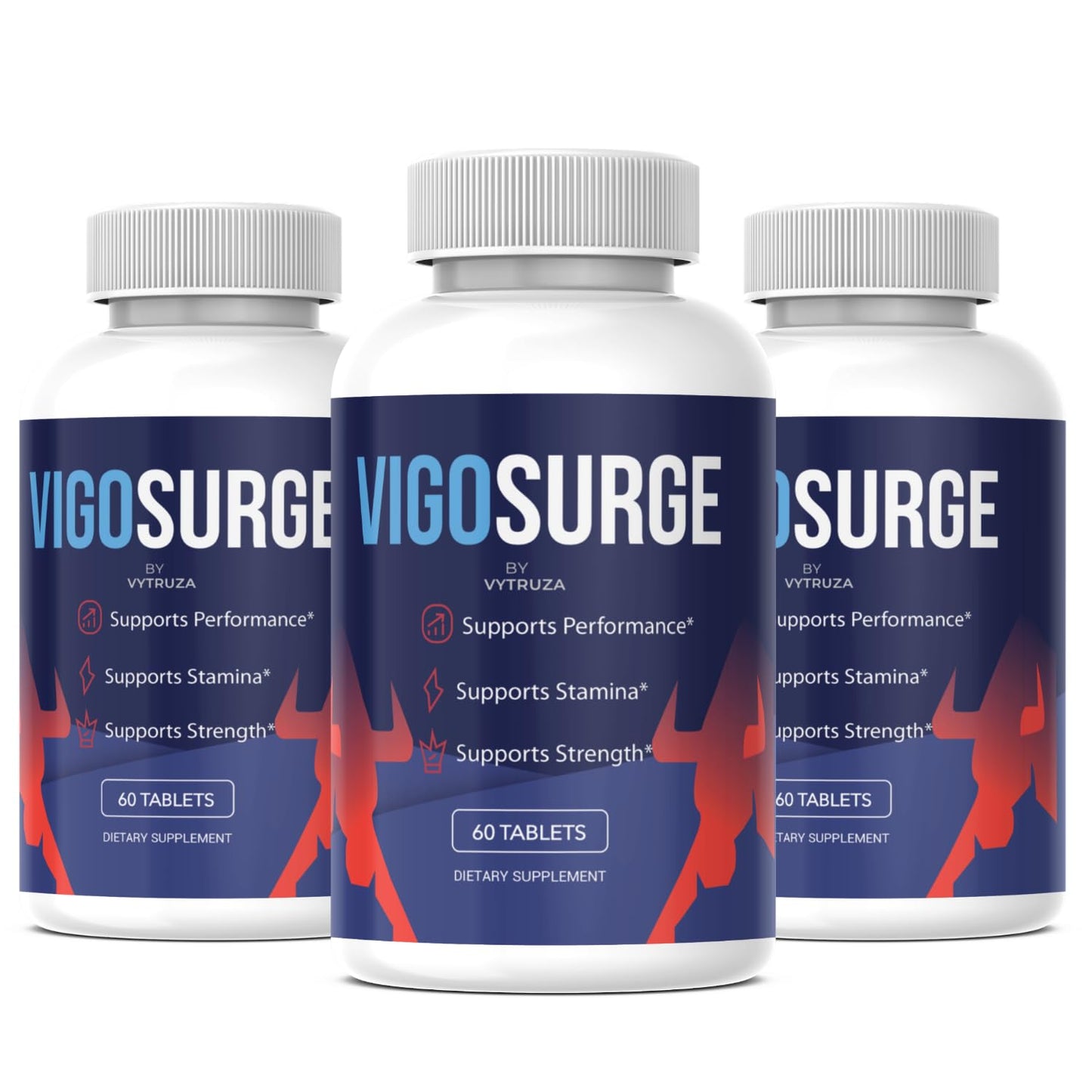 VYTRUZA Vigosurge Tablets for Men, Strength and Stamina Support, Advanced Formula, 180 Tablets