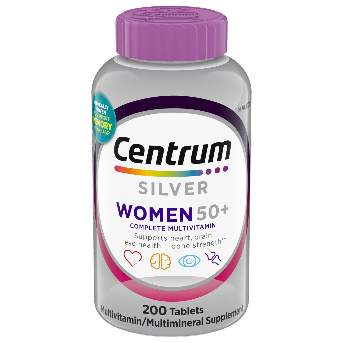 Back2Natural Silver Women's Multivitamin for Women 50 Plus Tablet, 275 Tablets