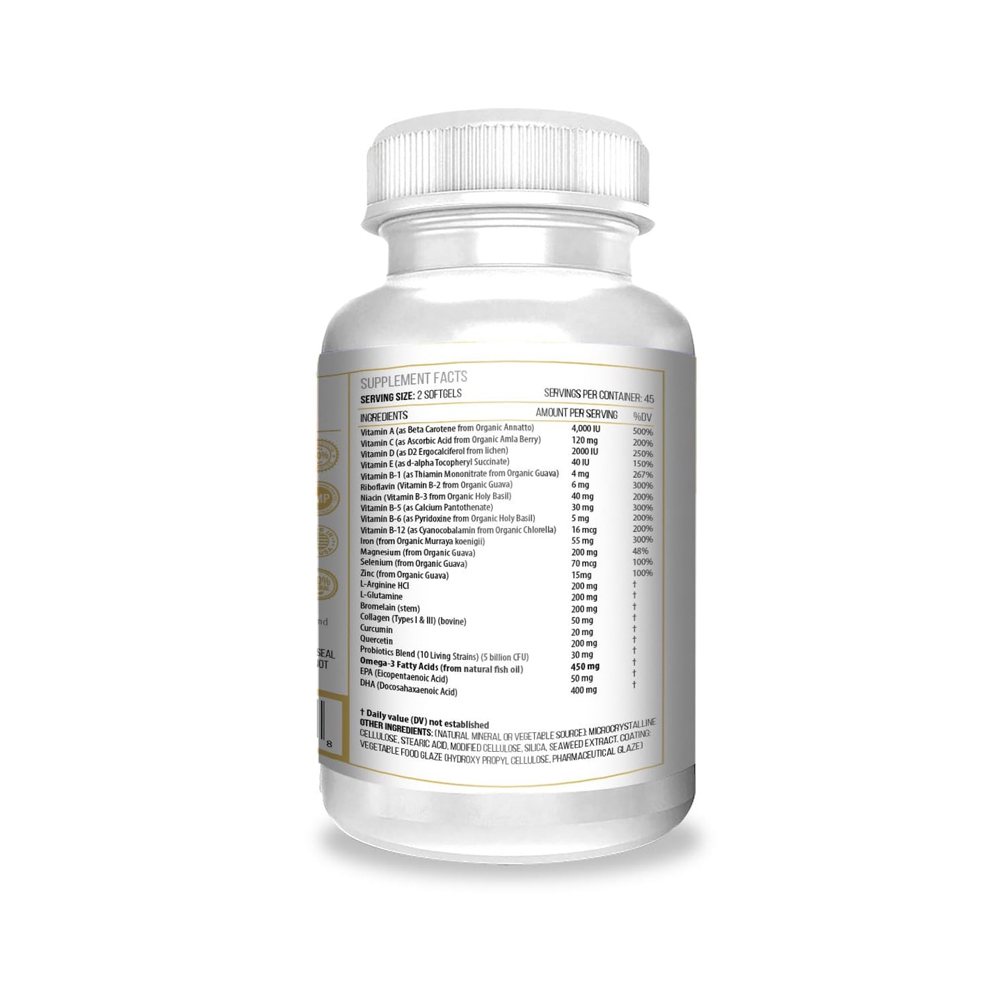 ACTIF Surgery Recovery Supplement Softgels 90 Count