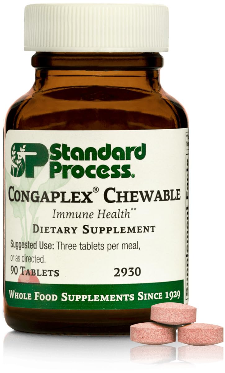 Standard Process Inc. Children's Wellness Chewable Bundle Congaplex & Catalyn Supplement Kit