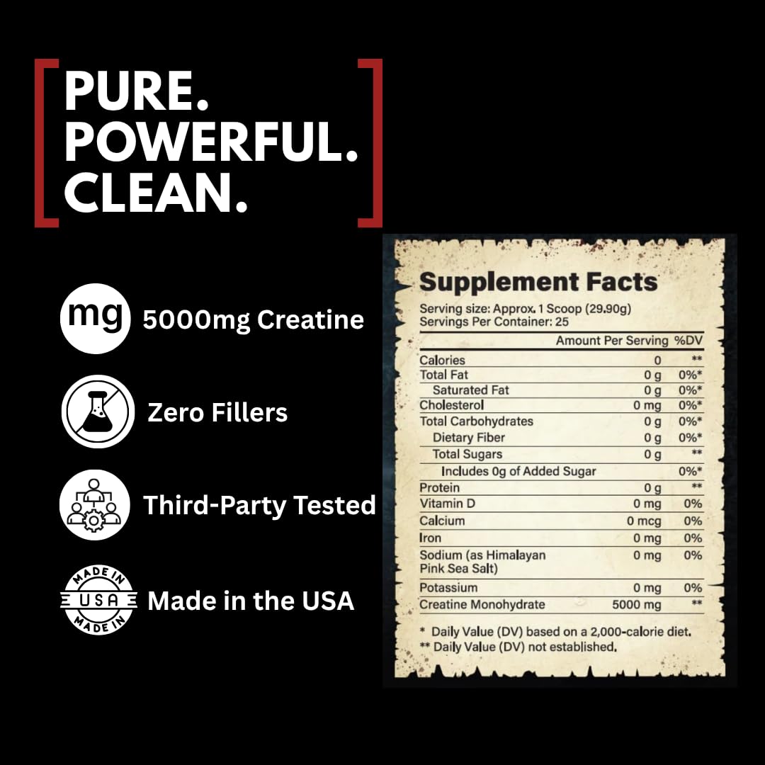 The Whey of The Lord Creatine Crusade Monohydrate Powder, 5.29 Ounce