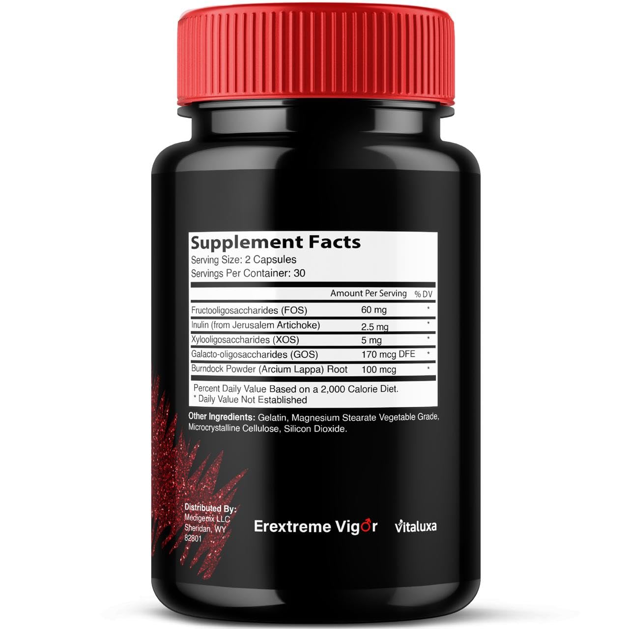 Vitaluxa Erextreme Vigor Capsules 60 Count