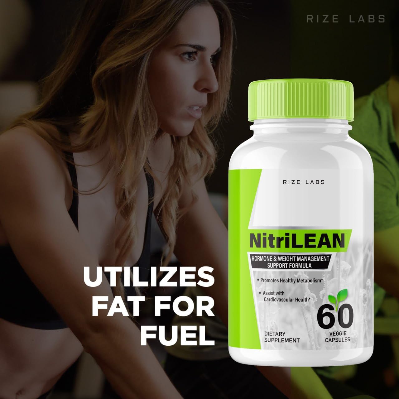rize labs Nitrilean Weight Loss Supplement 60 Capsules