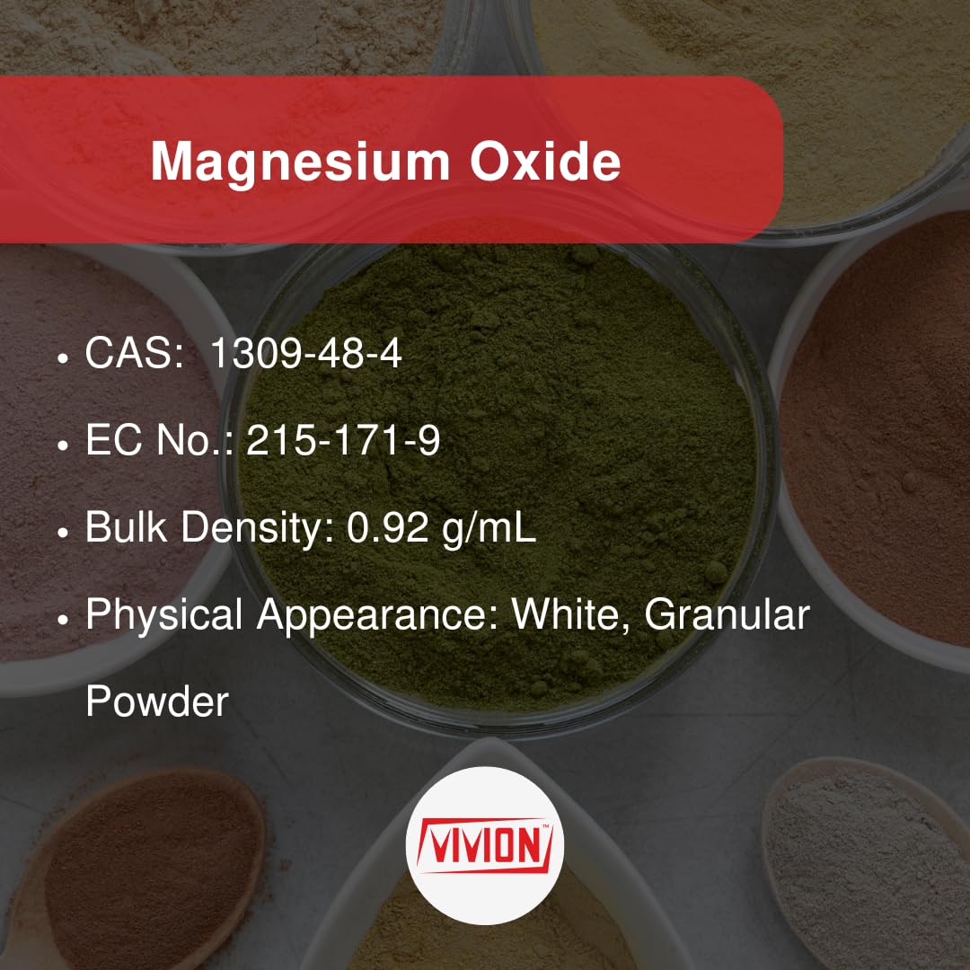 Vivion Magnesium Oxide USP Granular Powder 176.37 Ounce