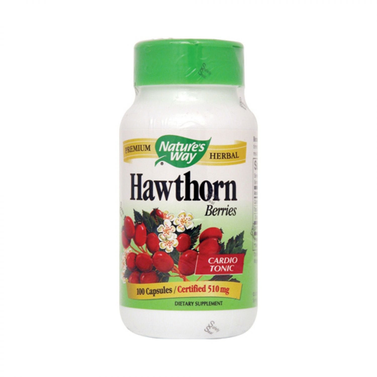 Nature's Way Hawthorn Berry Capsules 100 Count