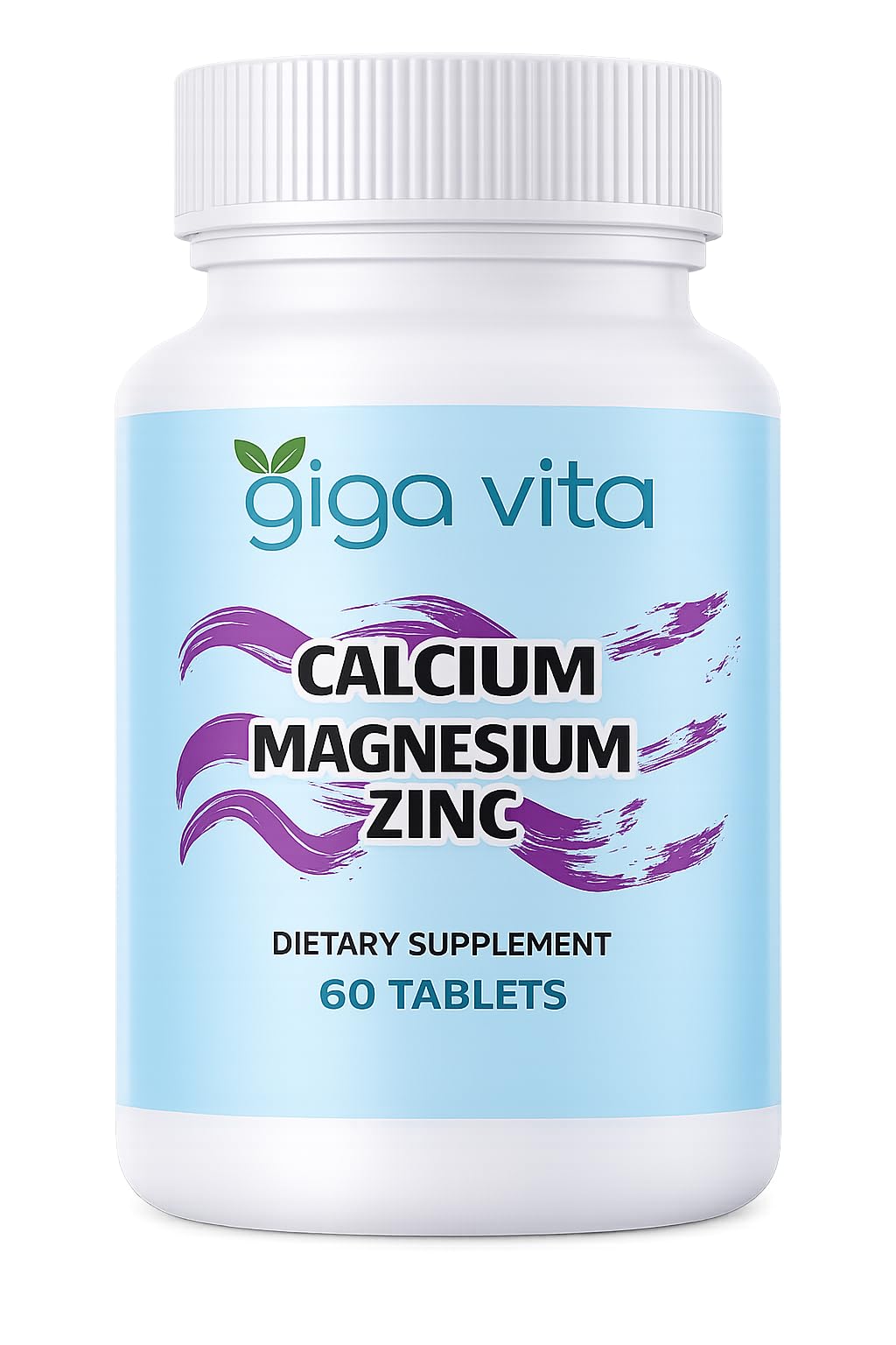 Giga Vita Calcium Magnesium Zinc Supplement Tablet 60 Tablets