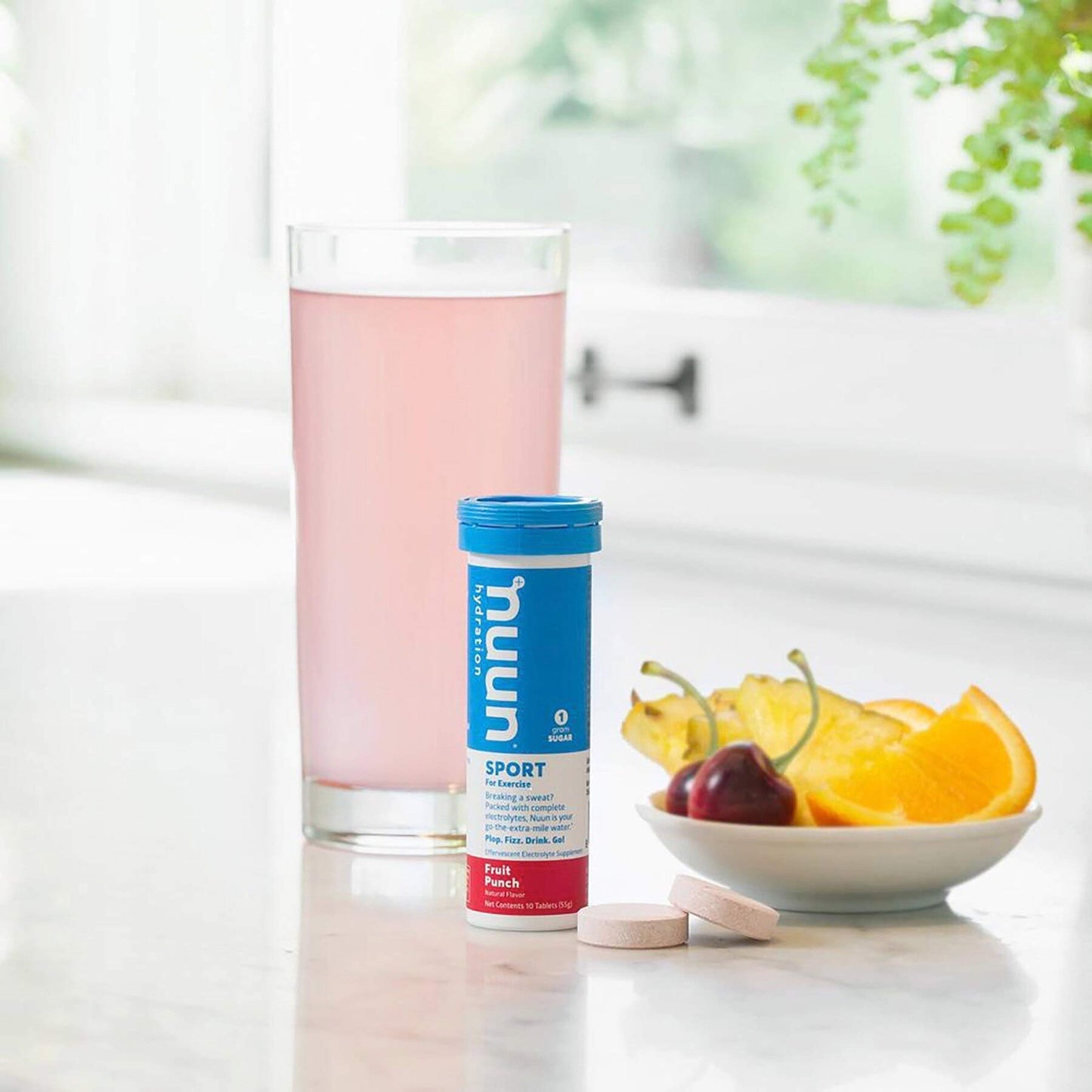 Nuun Bev Tube Fruit Punch Tablets 10