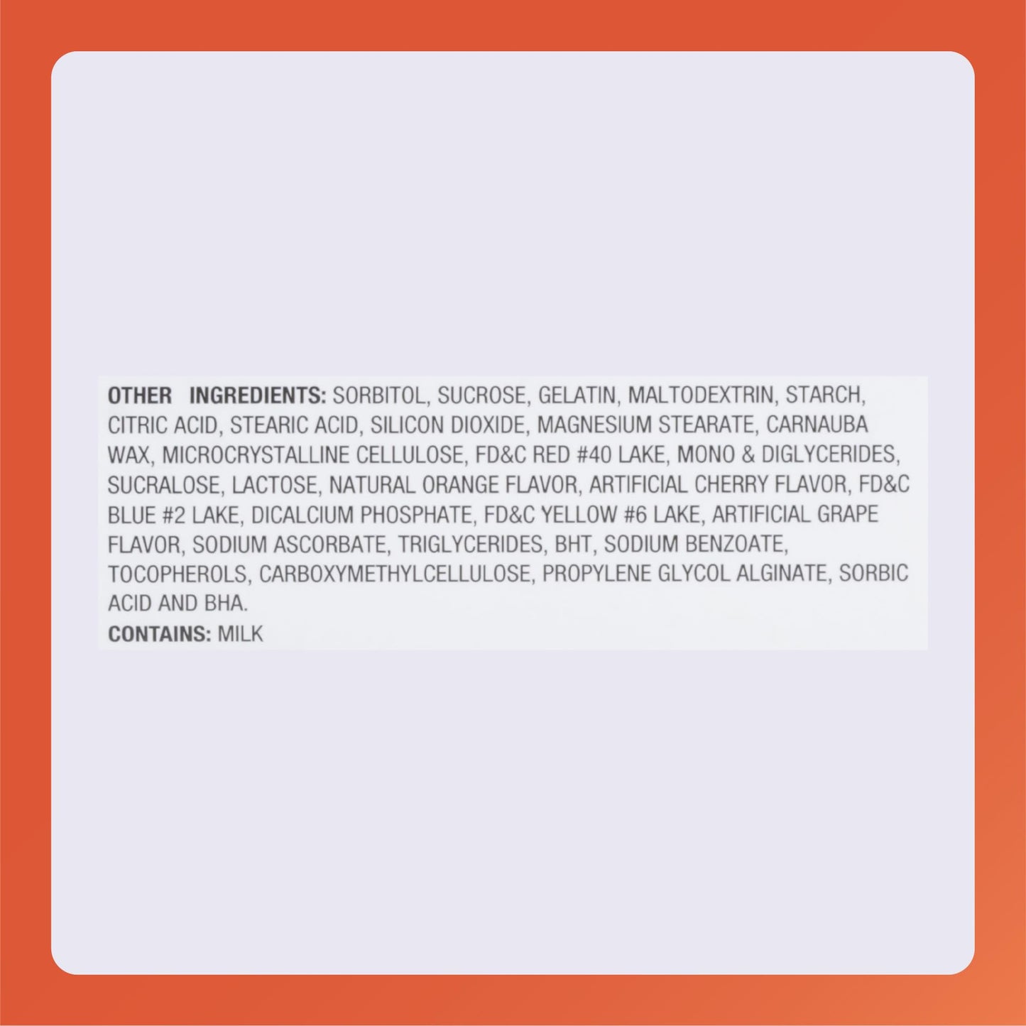 Rugby Laboratories Children's Chewable Multivitamin Tablets, 250 Count