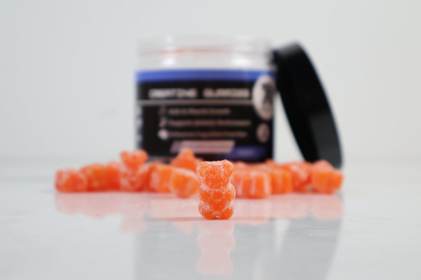 Griz Fit Strawberry Creatine Gummies 90 Count