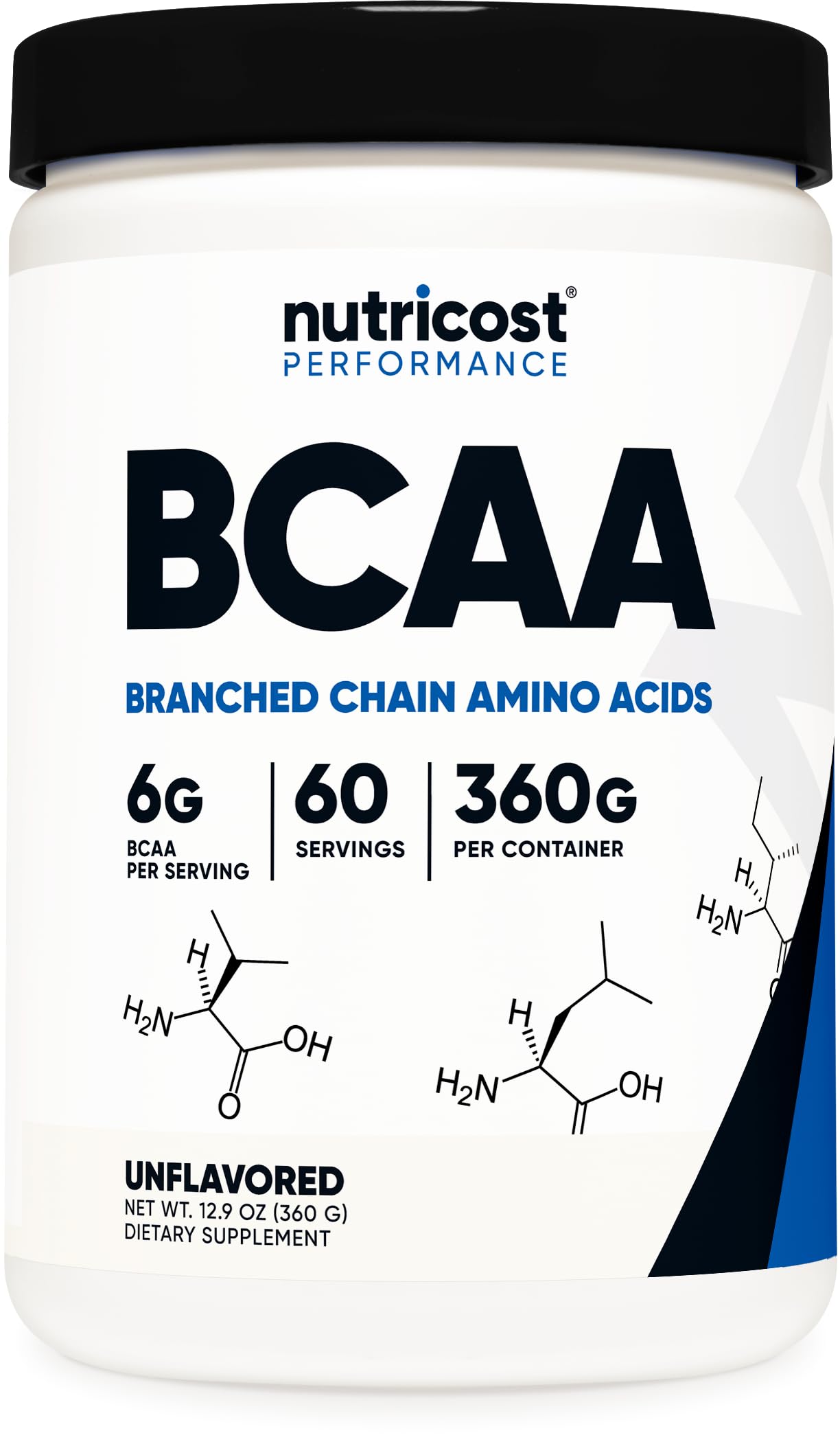 Nutricost BCAA Powder 2:1:1 12.9 Ounce