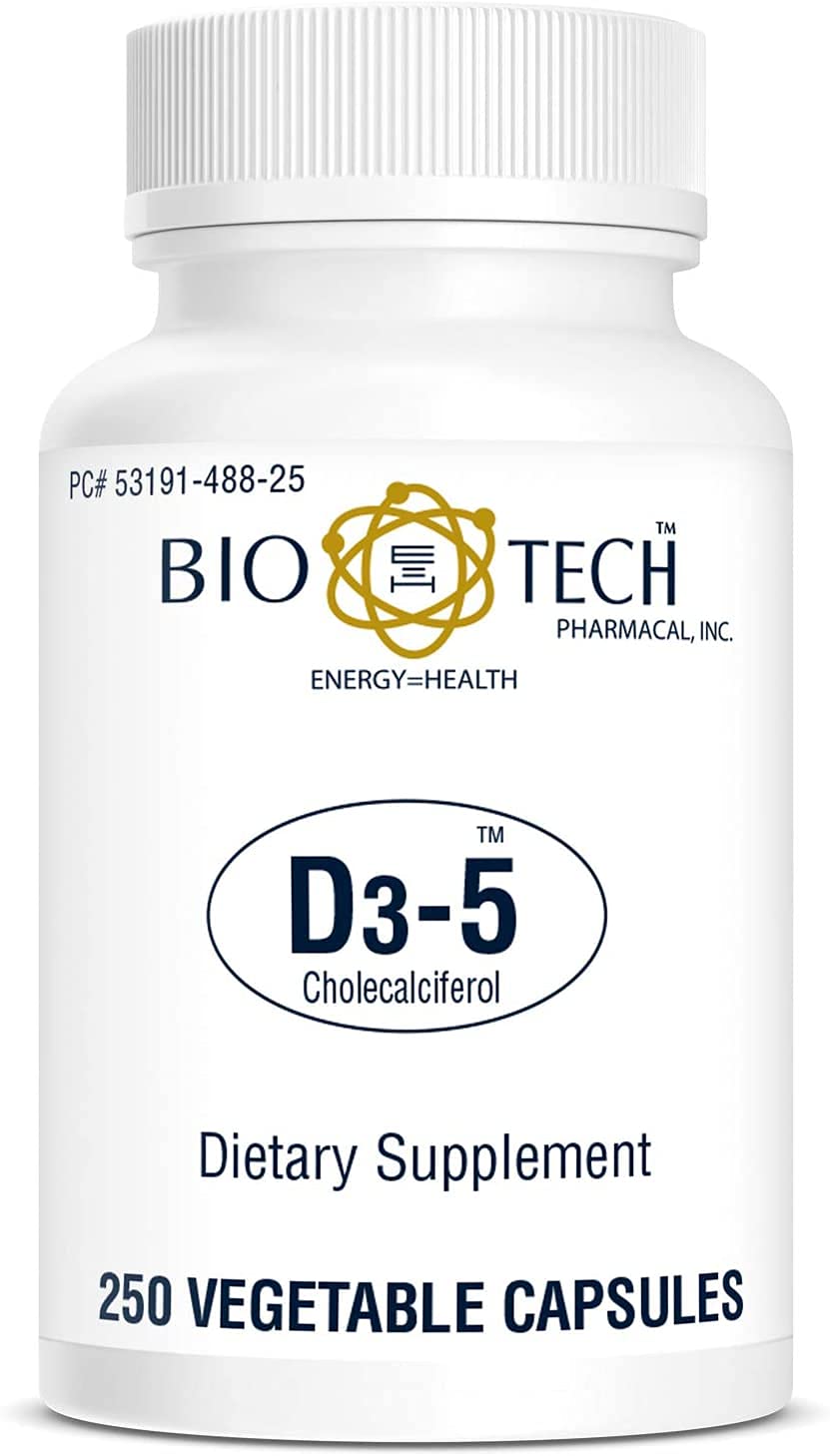 Bio-Tech Pharmacal D3-5 (5000 IU), 1 Capsule