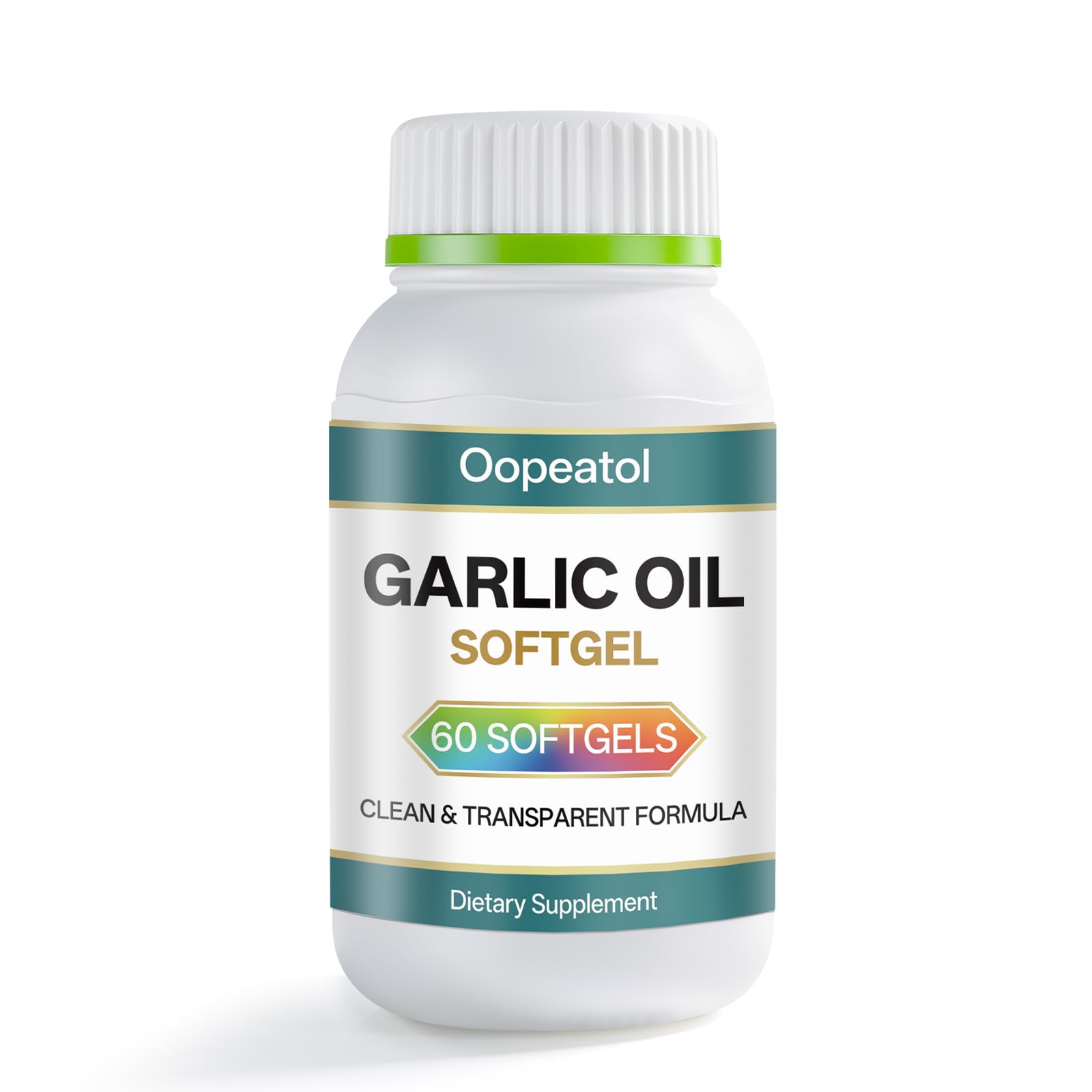 Oopeatol Garlic Oil with Allicin 60 Capsules