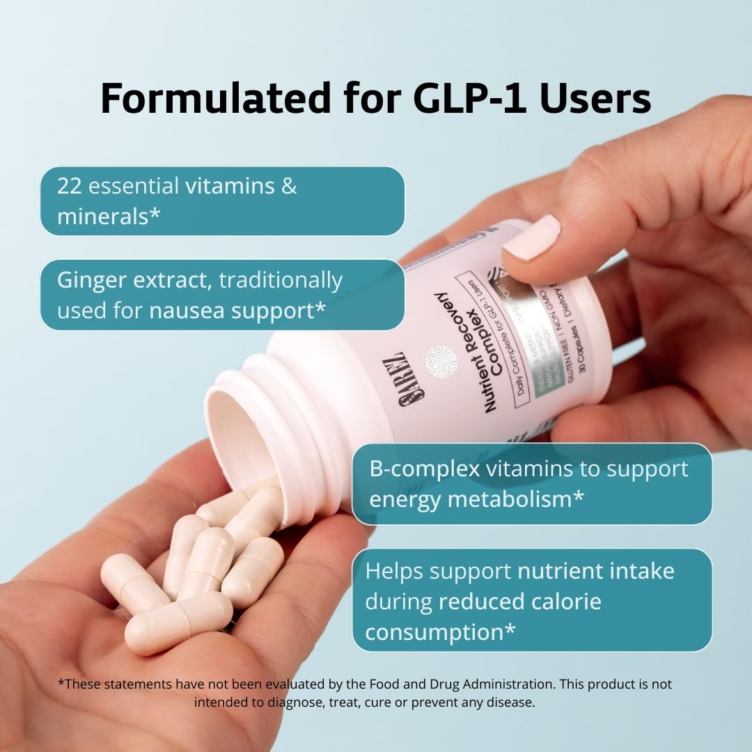 Sarez GLP-1 Daily Nutrient Support Capsule 30 Count