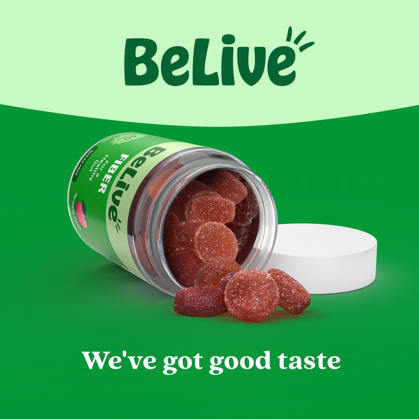BeLive Fiber Gummies Gummy, 120-count