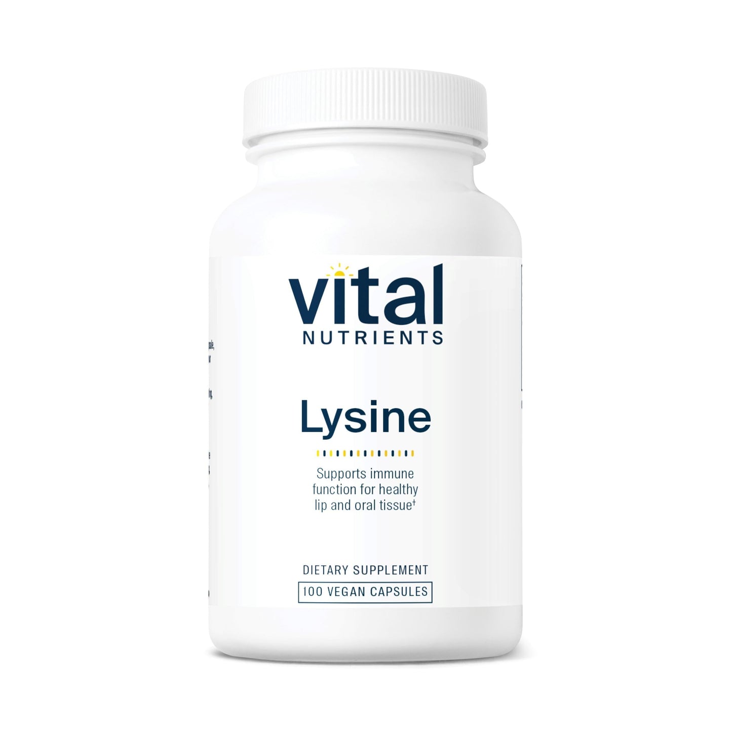 Vital Nutrients Lysine Capsule 100 Count